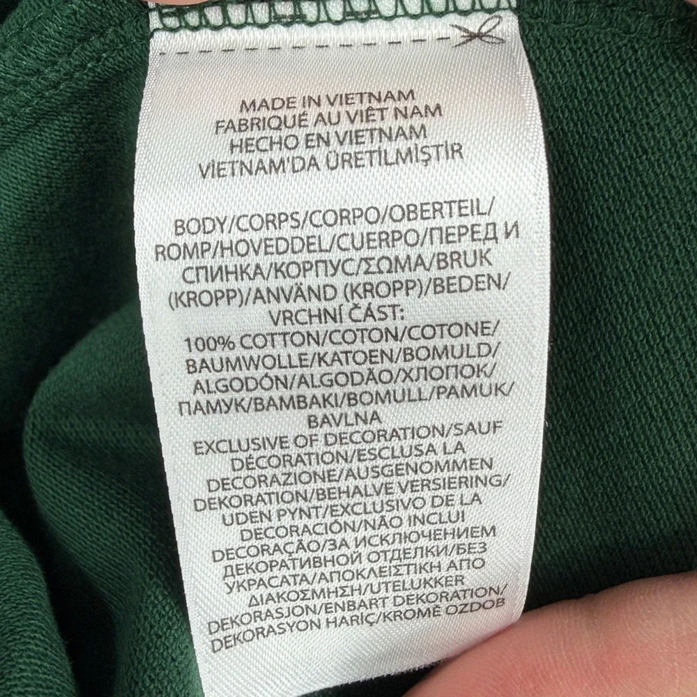 POLO RALPH LAUREN Long Sleeve Polo Shirt Size 3XB NEW Green $170